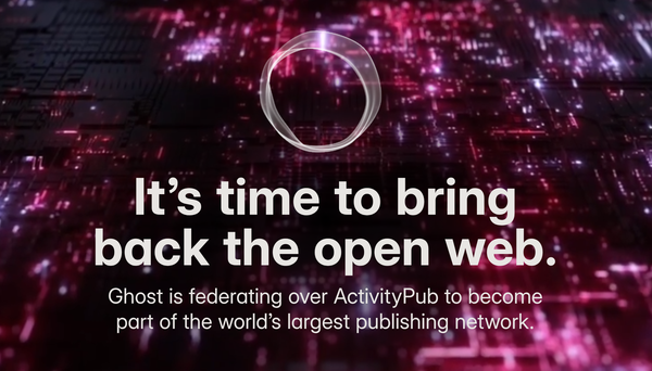 Ghosts' ActivityPub integrations are half-assed and abandoned